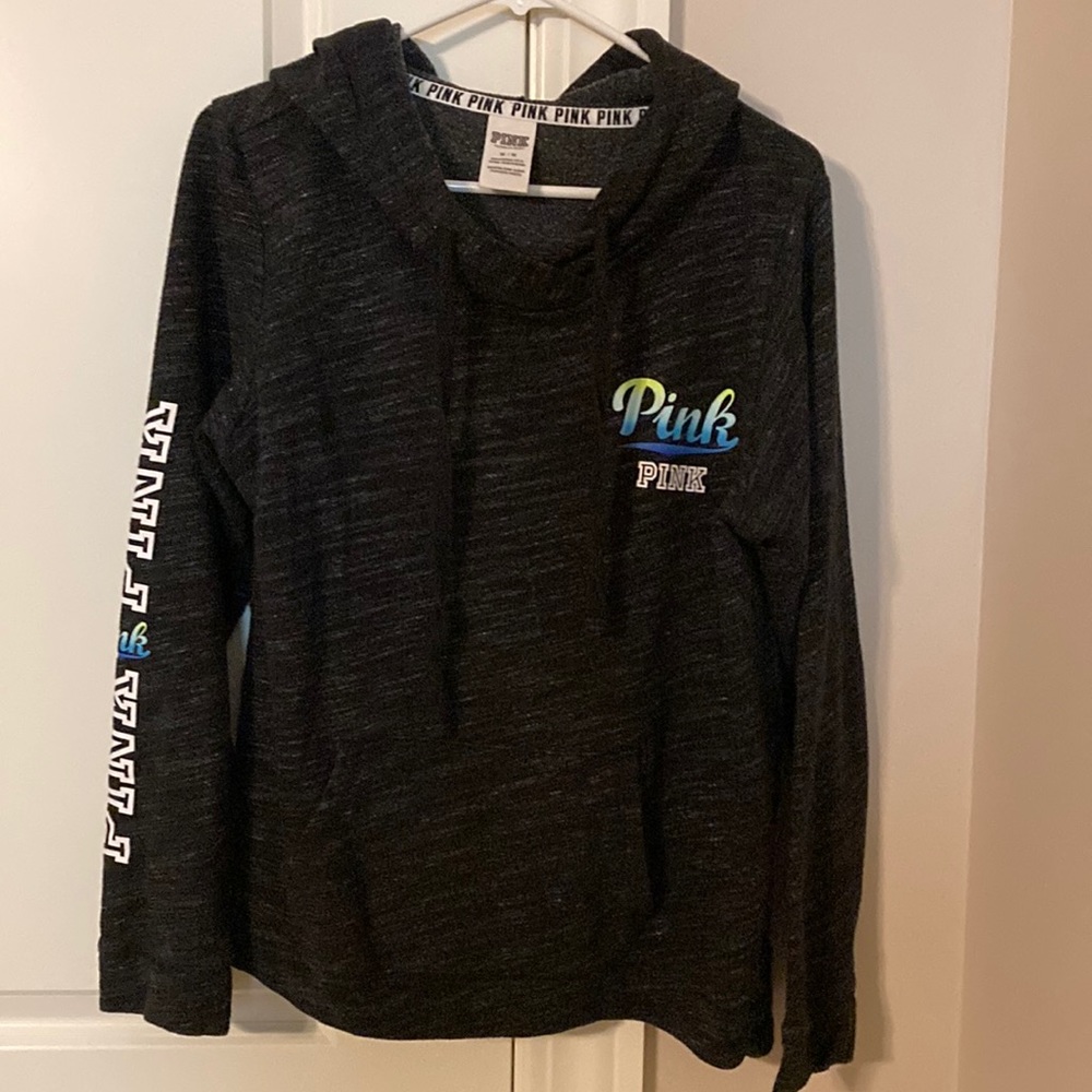 Victoria’s Secret pink charcoal hoodie